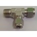 MALE RUN TEE SUS316 3/8"(OD) x 3/8"(M)NPT x 3/8"(OD)